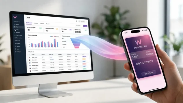 Sync between your CRM and a Wallet pass on iPhone