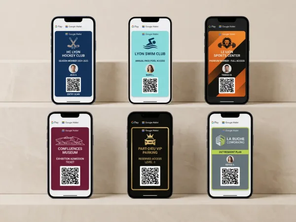 Customized Wallet passes branded for each client
