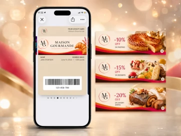 Segmented visual update of the Wallet pass based on customer profile