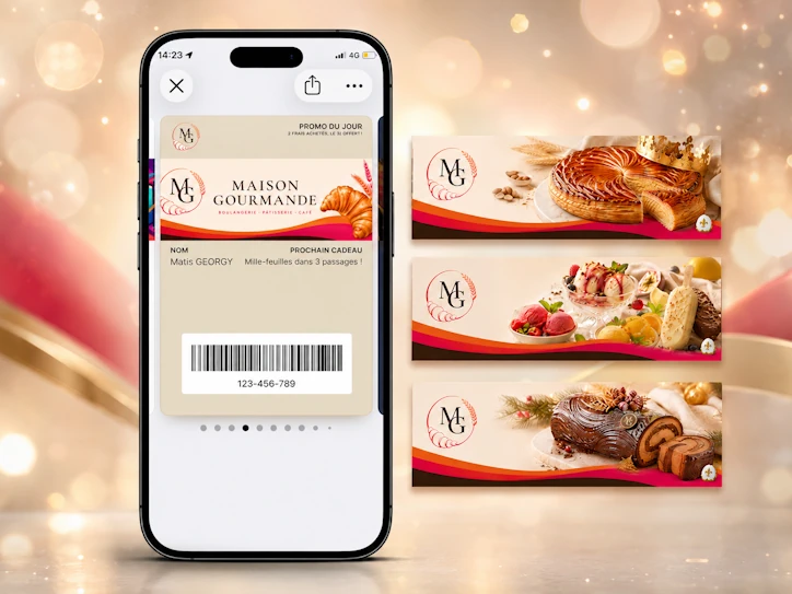 Mise à jour visuelle segmentée du pass Wallet selon le profil client