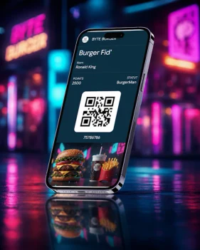 Carte de fidélité dématérialisée dans Apple Wallet - solde de points en temps réel sur smartphone